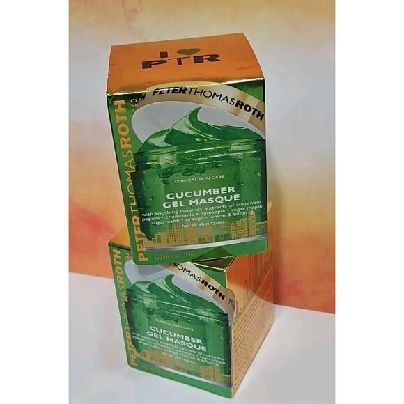 Peter Thomas Roth Mask Cucumber Gel Mask 5.1 fl oz X2 Gel Mask - Picture 1 of 6